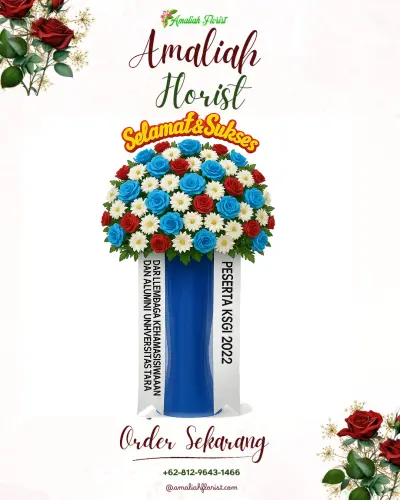 Standing Flower di Marga Dauh Puri